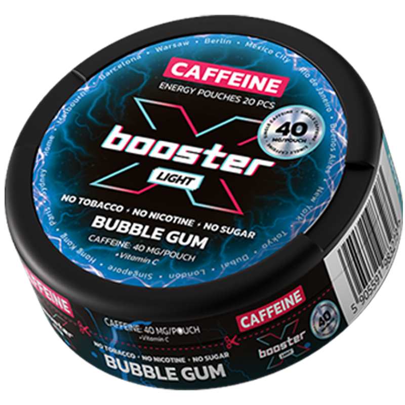 X-Booster Bubble Gum Light 40mg